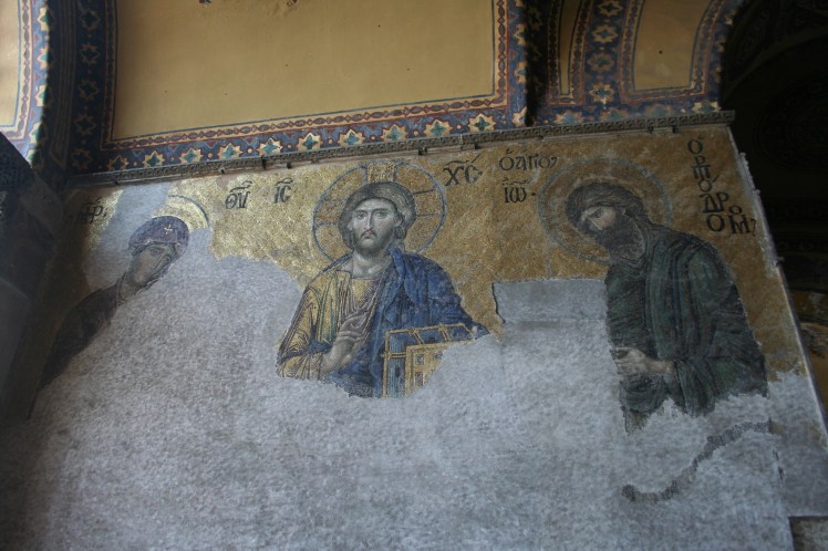 En av alla mosaikmålningar